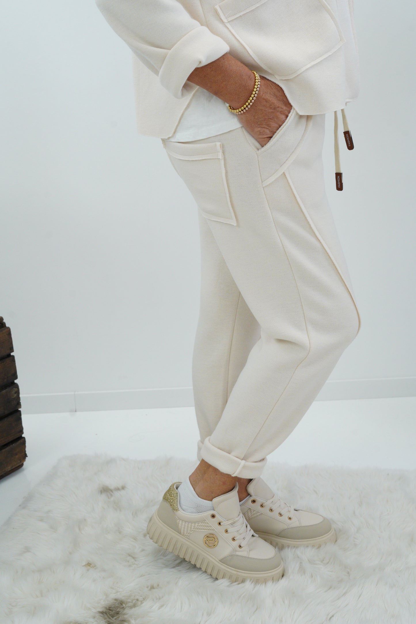 Joggpant in Butter (38-42)
