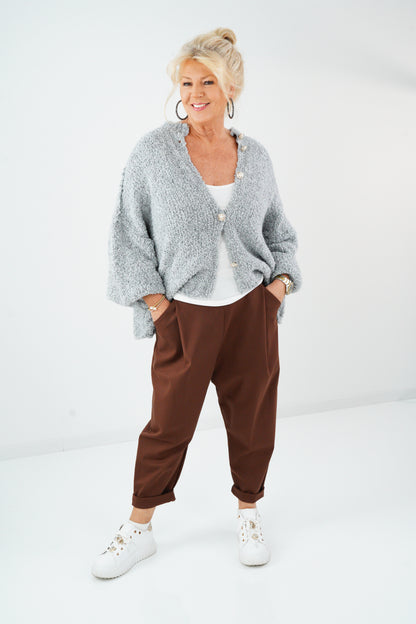 Baggy-Hose in Chocolate (38-42+)