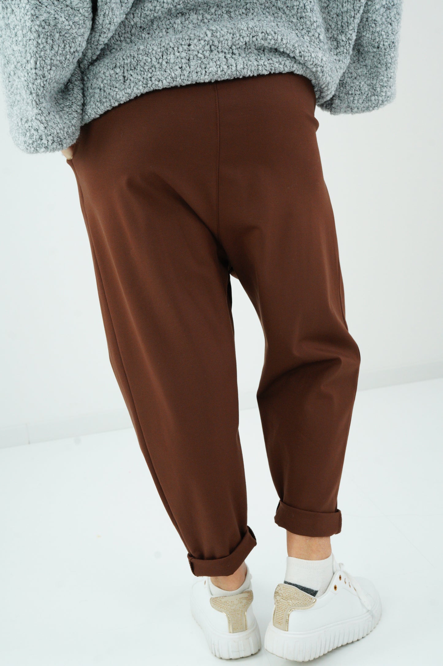 Baggy-Hose in Chocolate (38-42+)