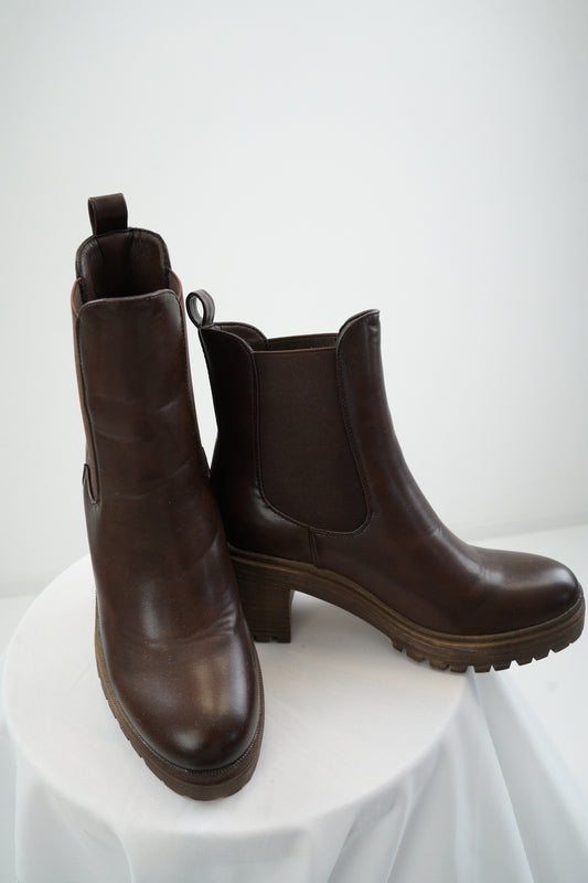 Schuh Booty in Schoko (Gr.36-40)