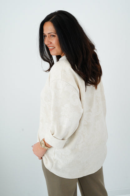 Pullover in Beige (42-44+)