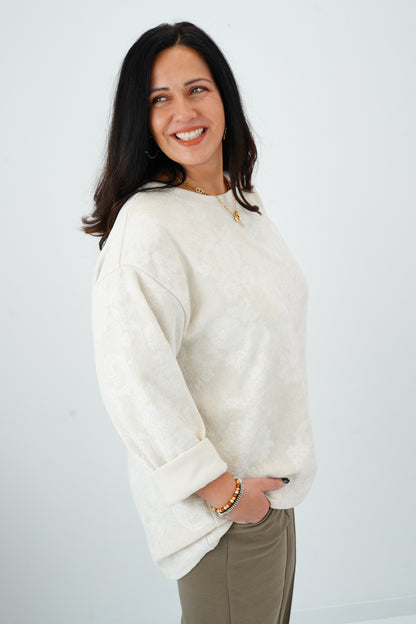 Pullover in Beige (42-44+)