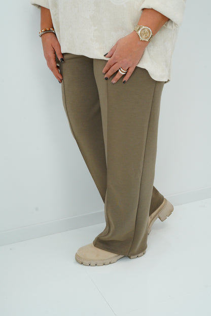 Marlenehose  in Taupe (42-46)