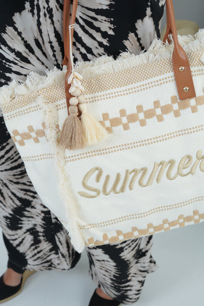 Shopper in Creme-Beige (One Size)
