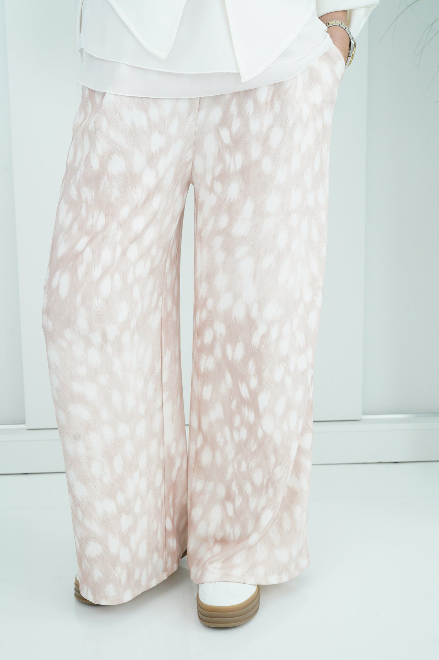 Marlene Hose in Beige-Ecru (38-42)