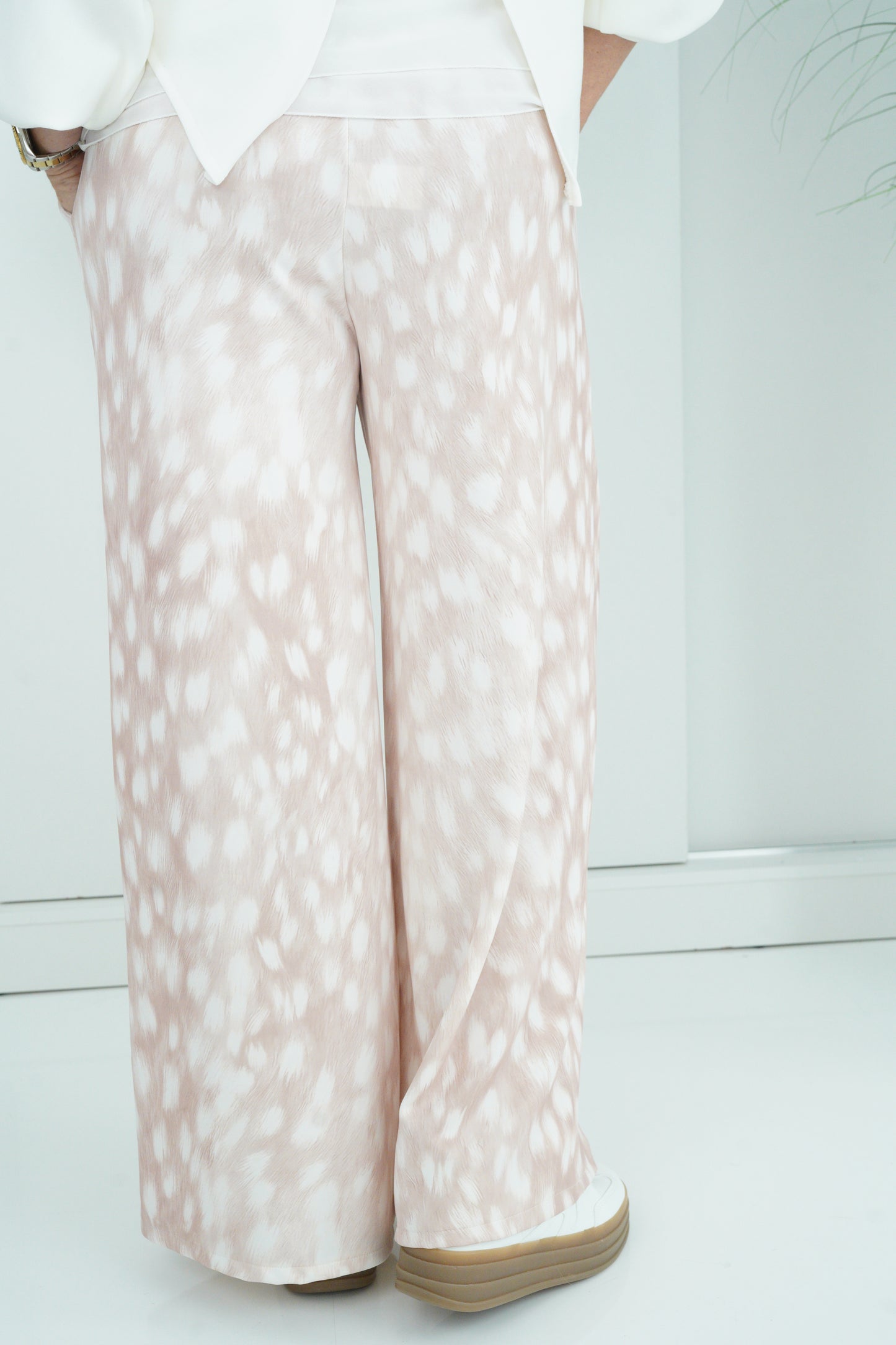 Marlene Hose in Beige-Ecru (38-42)