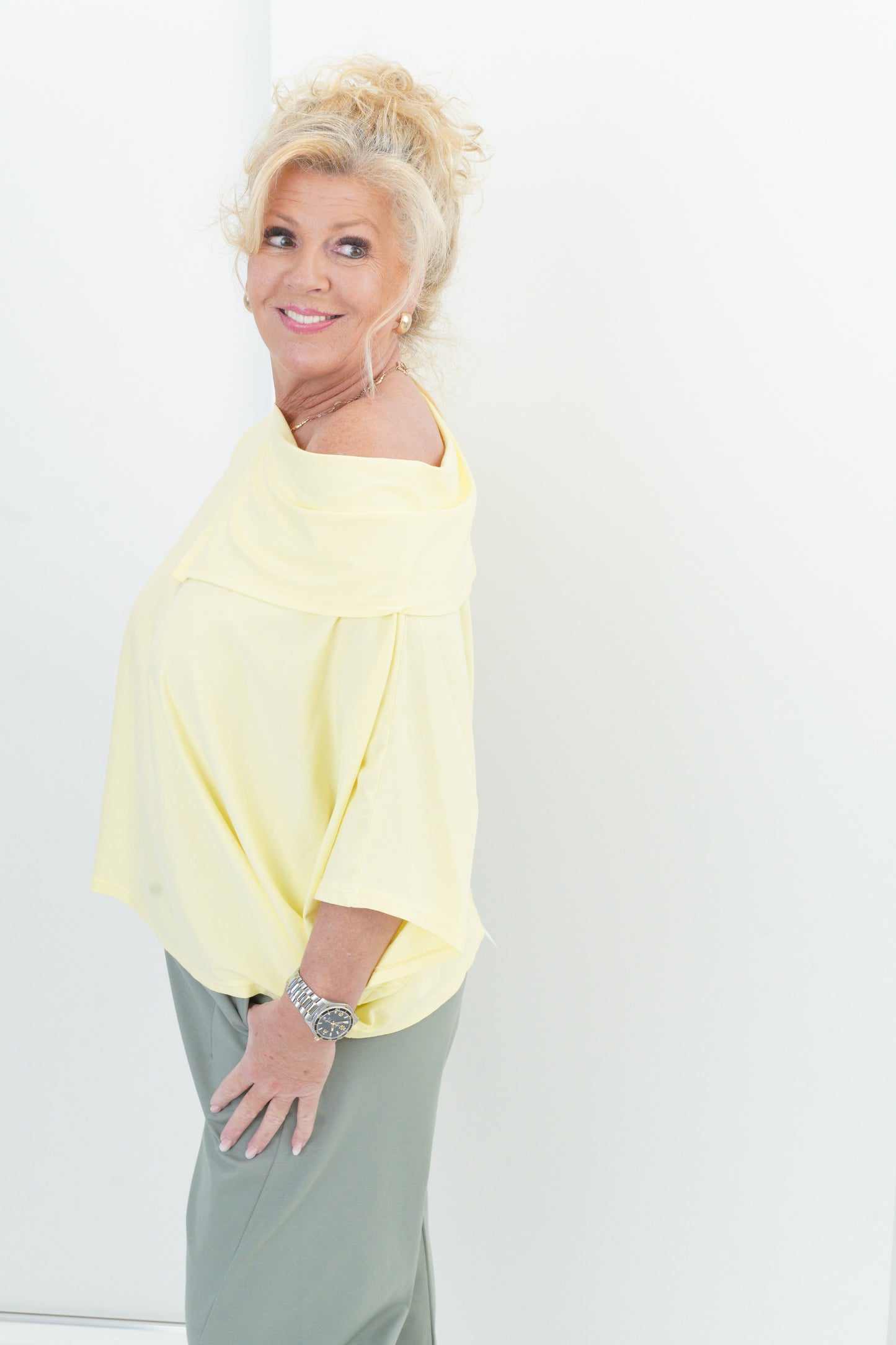 T-Shirt in Gelb (38-44)