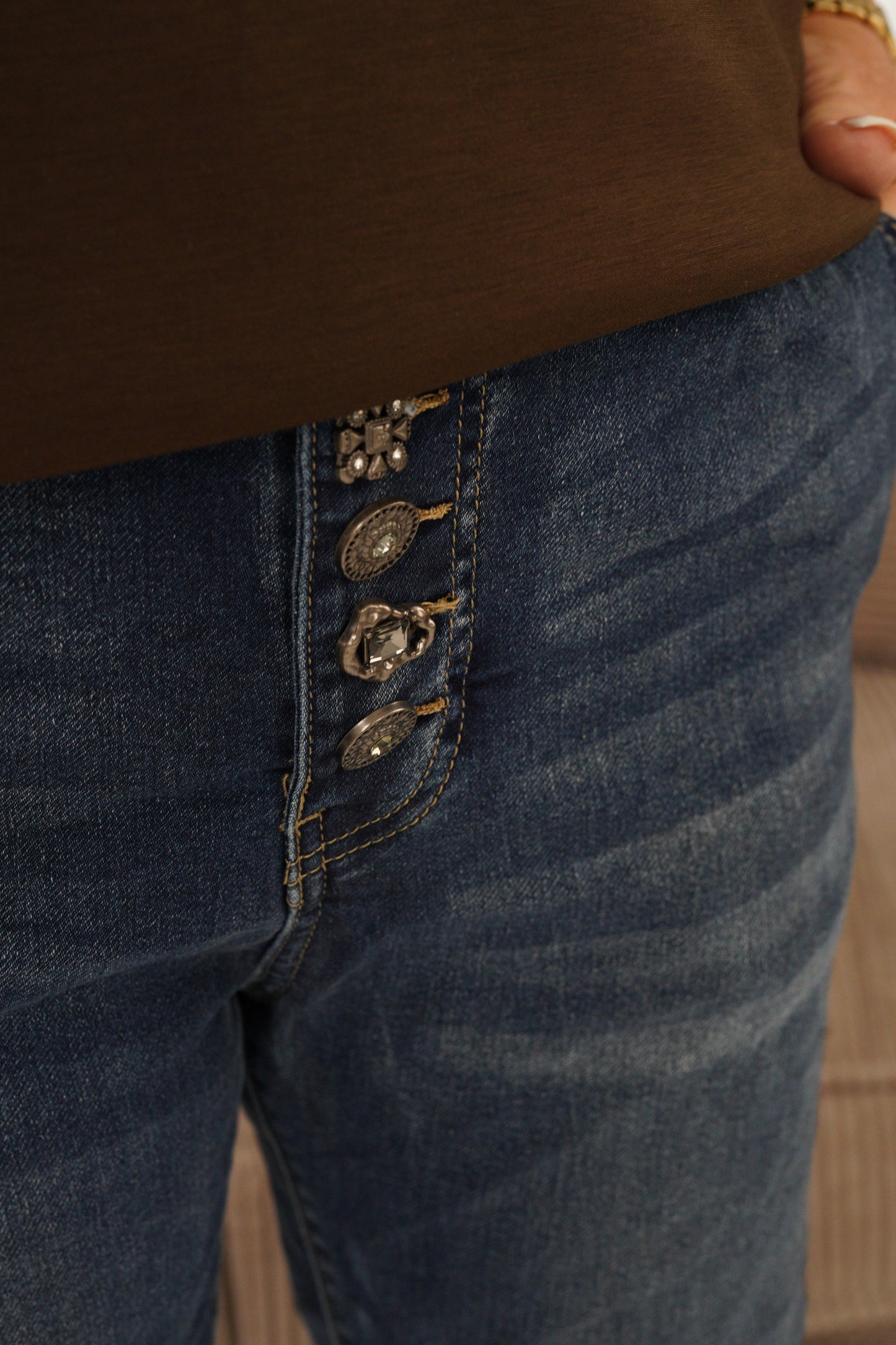Jeans in Stone-Blue (S,M,L,XL,XXL)