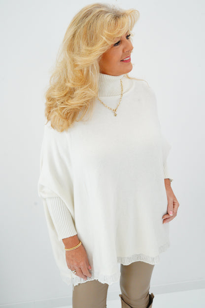 Pullover in Ecru (36-48)