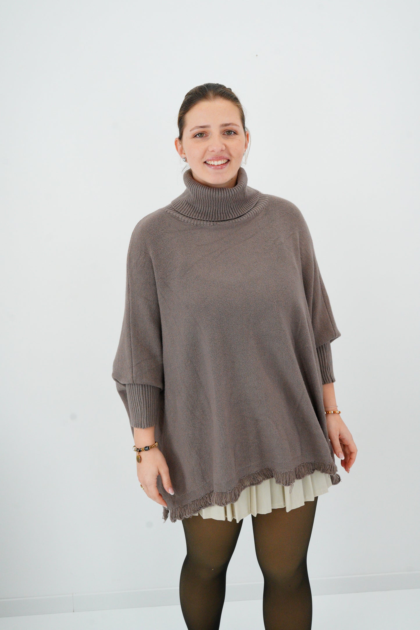 Pullover in Taupe (36-48)