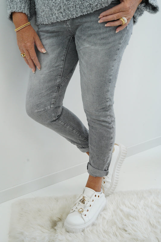Jeans in Hellgrau (S,L,XL)