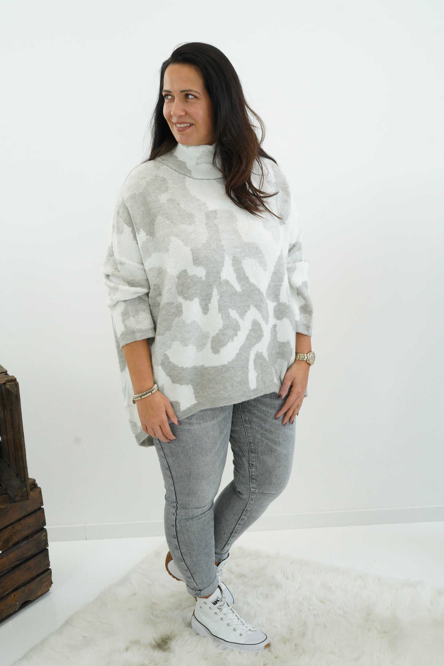 Jeans in Hellgrau (S,L,XL)
