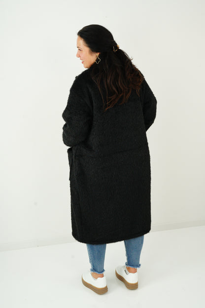 Mantel in Schwarz (40-44)