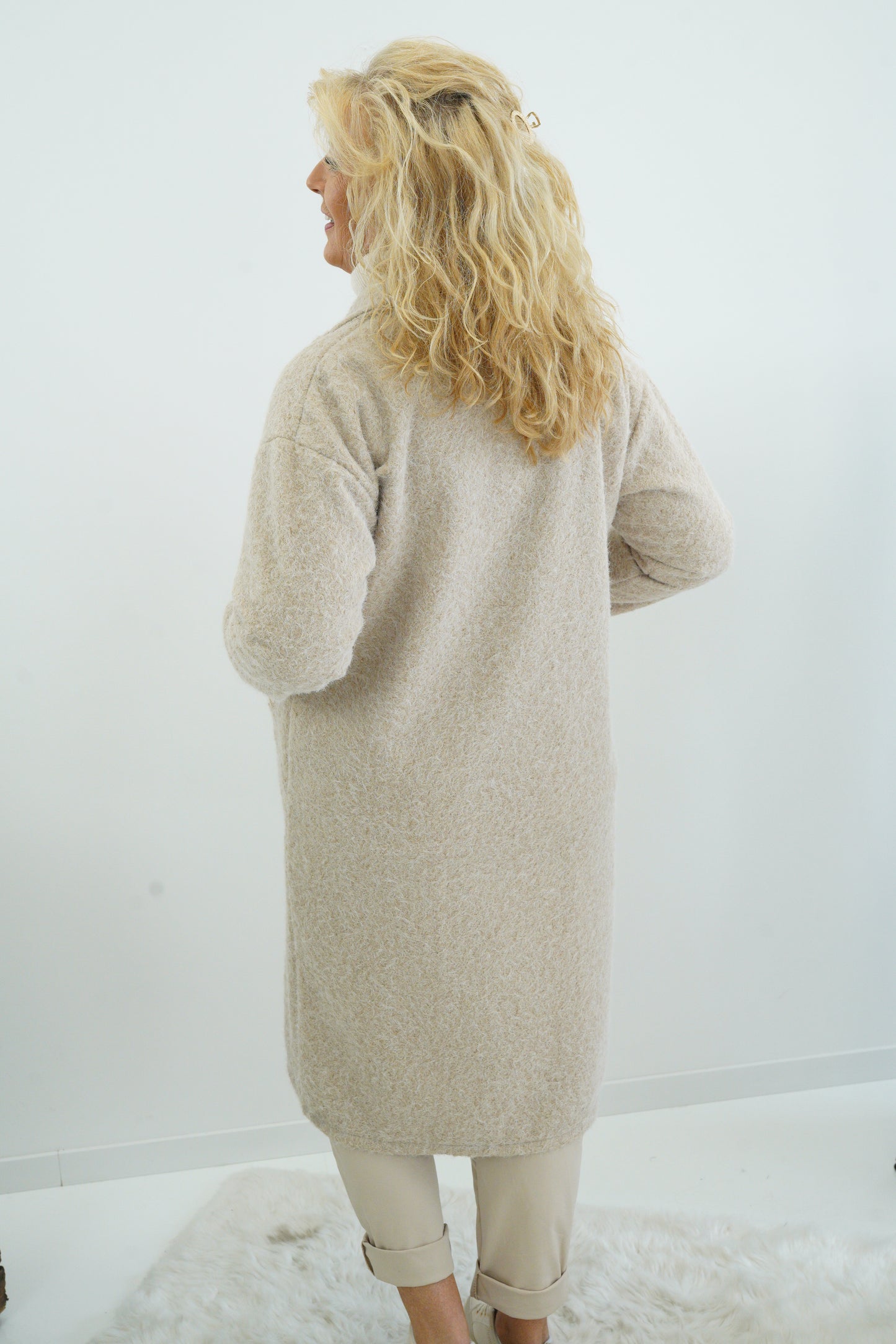 Mantel in Beige (38-42+)