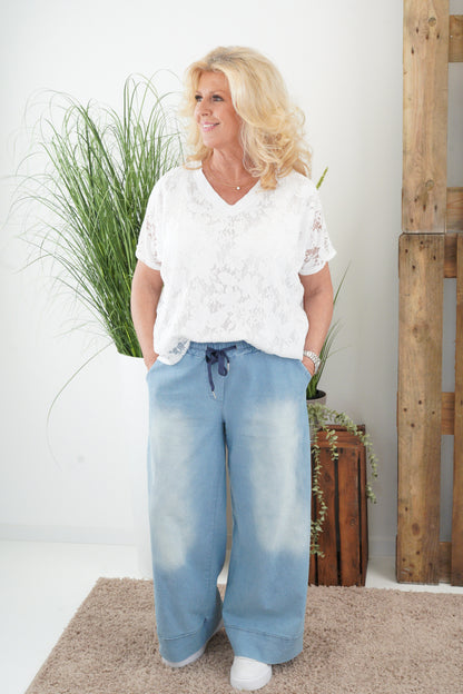 T-Shirt in Weiß (38-44)