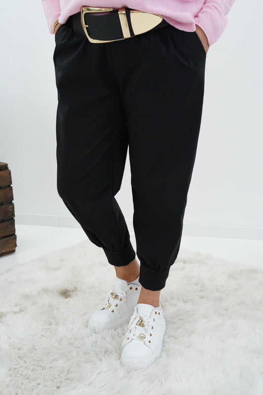 Joggpant in Schwarz (38-42)