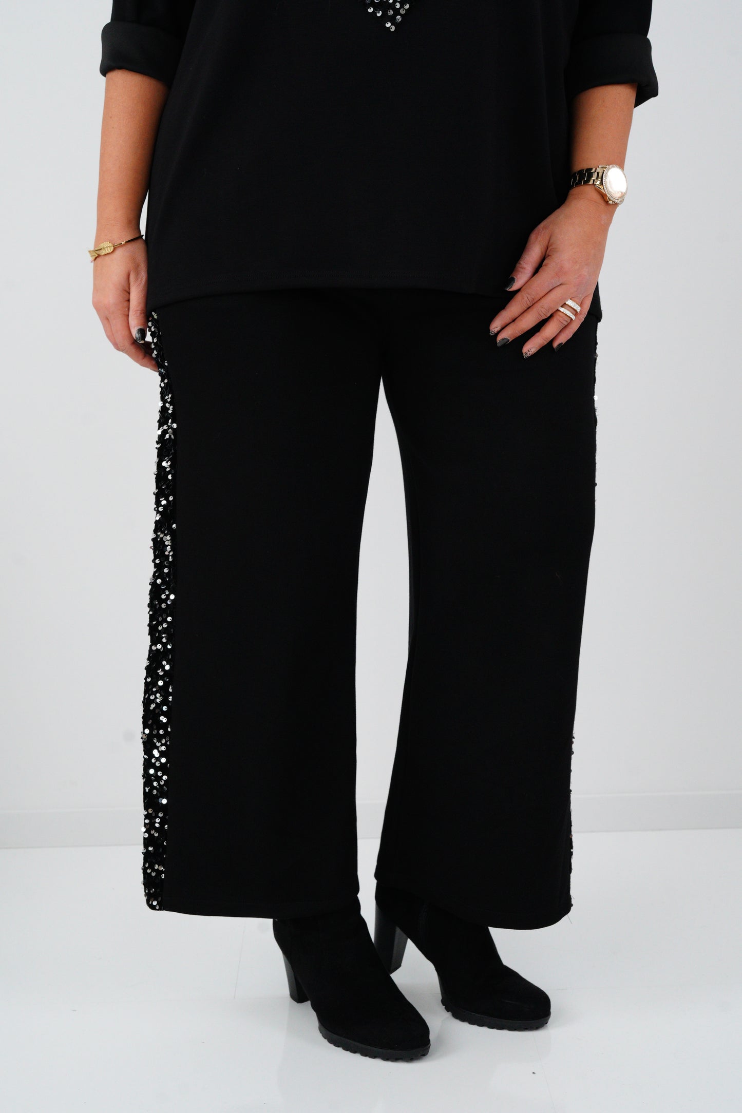 Marlene Hose in Schwarz (40-44)