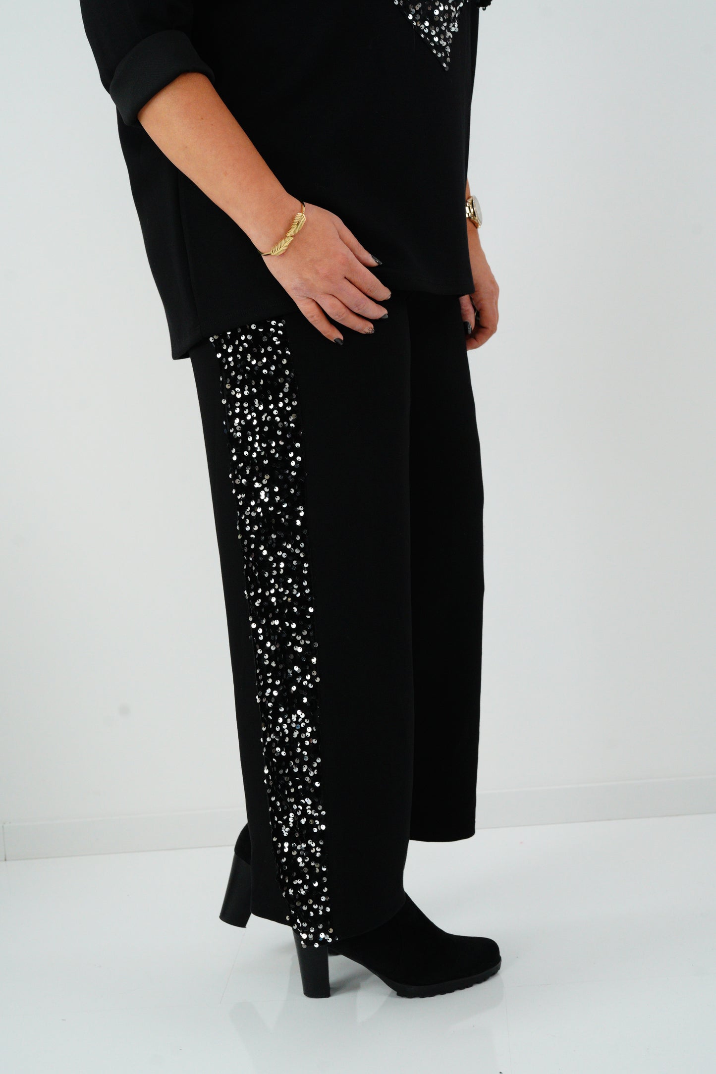 Marlene Hose in Schwarz (40-44)