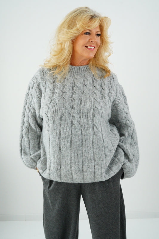 Pullover in Grau (38-44)