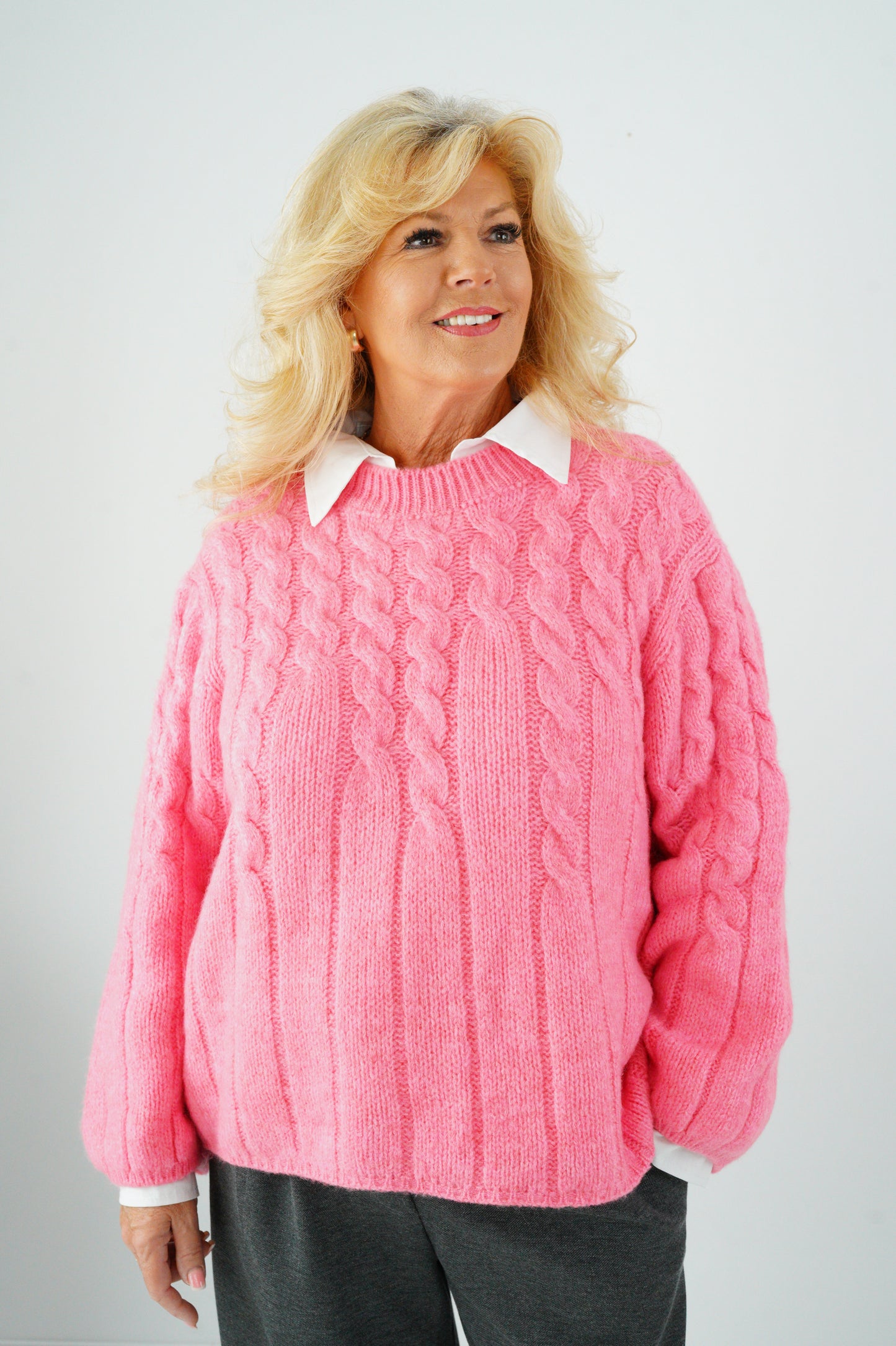 Pullover in Candyrosa (38-44)