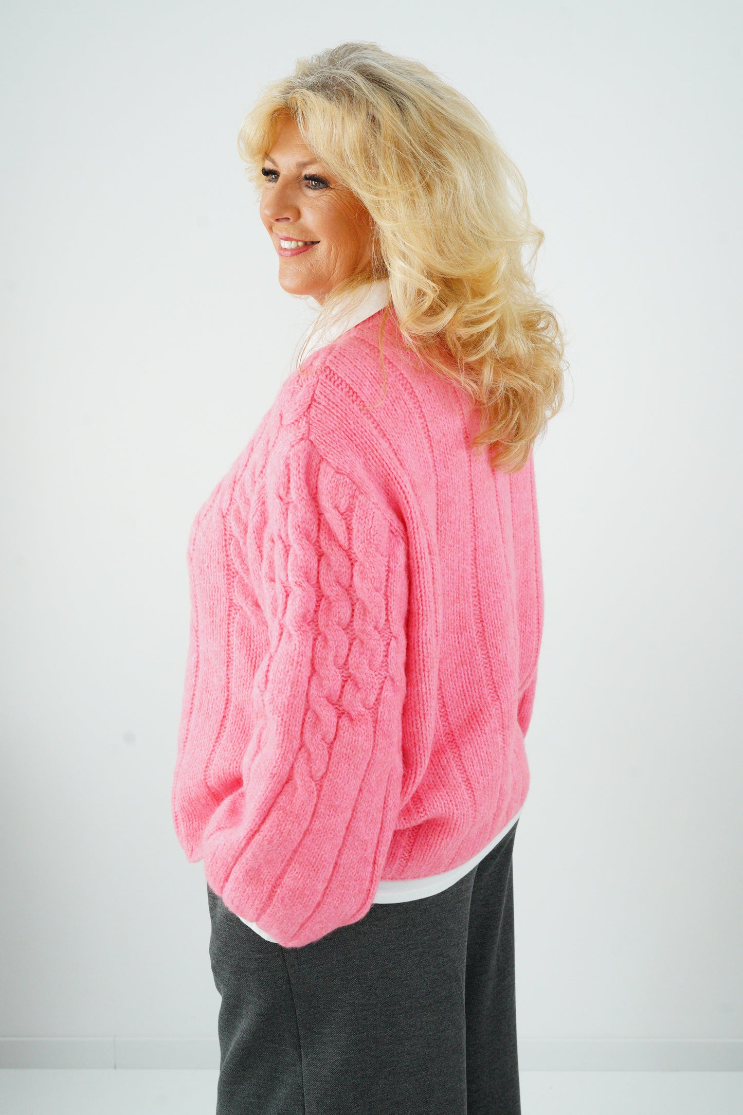 Pullover in Candyrosa (38-44)