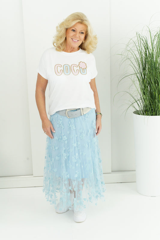 T-Shirt in Weiß (38-42)