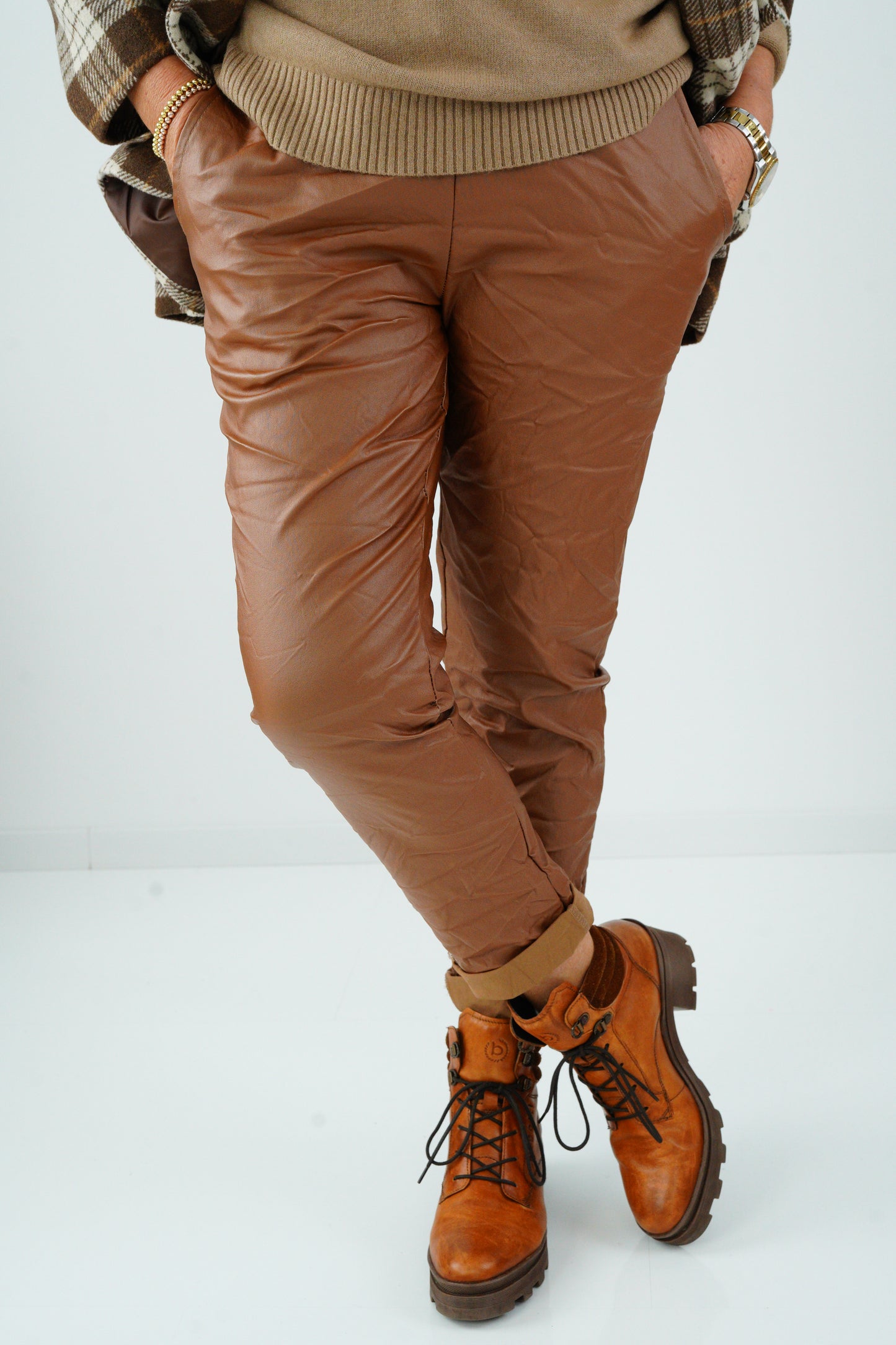 Joggpant in Cognac (38-42)