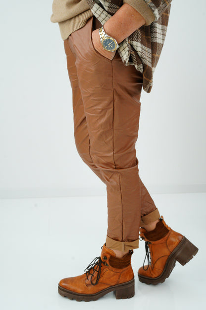 Joggpant in Cognac (38-42)