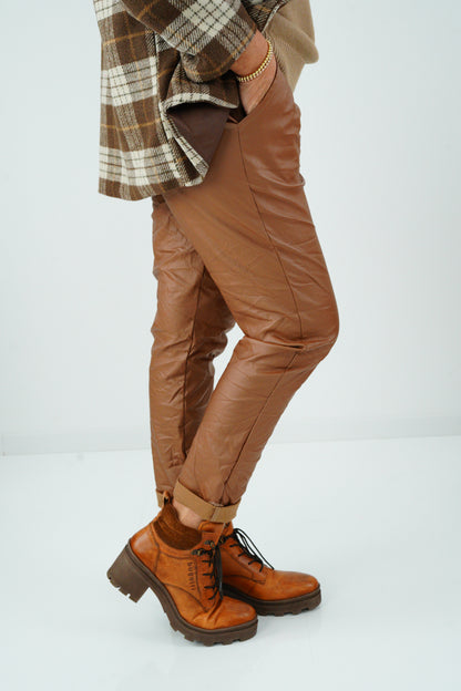 Joggpant in Cognac (38-42)