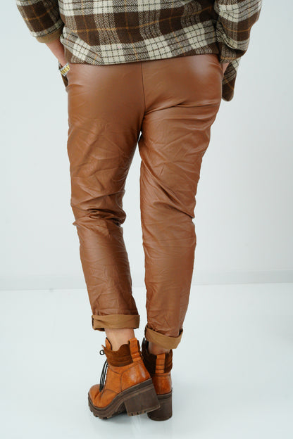 Joggpant in Cognac (38-42)