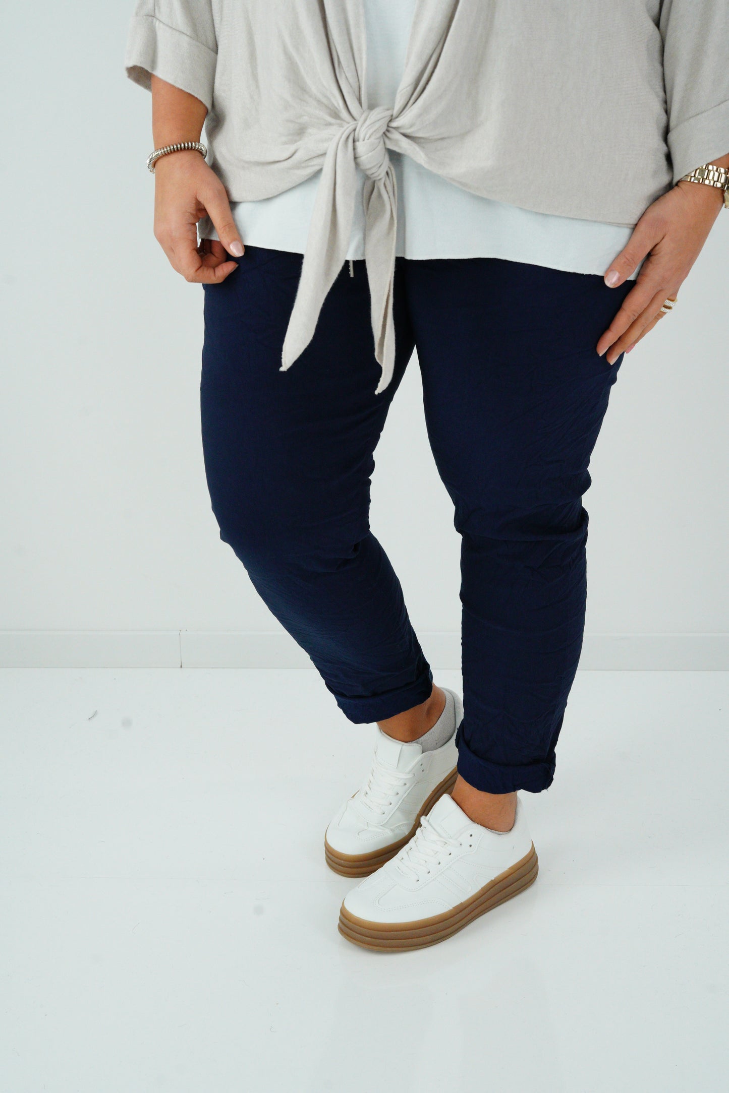 Joggpant in Marine (42-46)