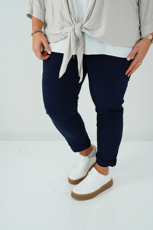 Joggpant in Marine (42-46)