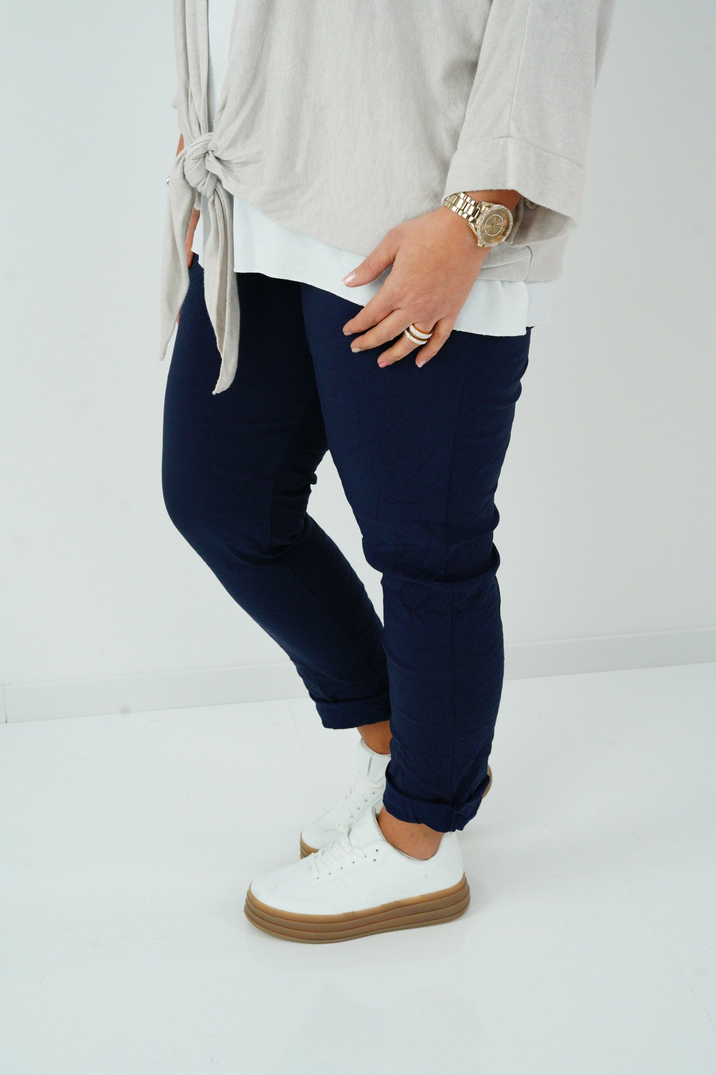 Joggpant in Marine (42-46)
