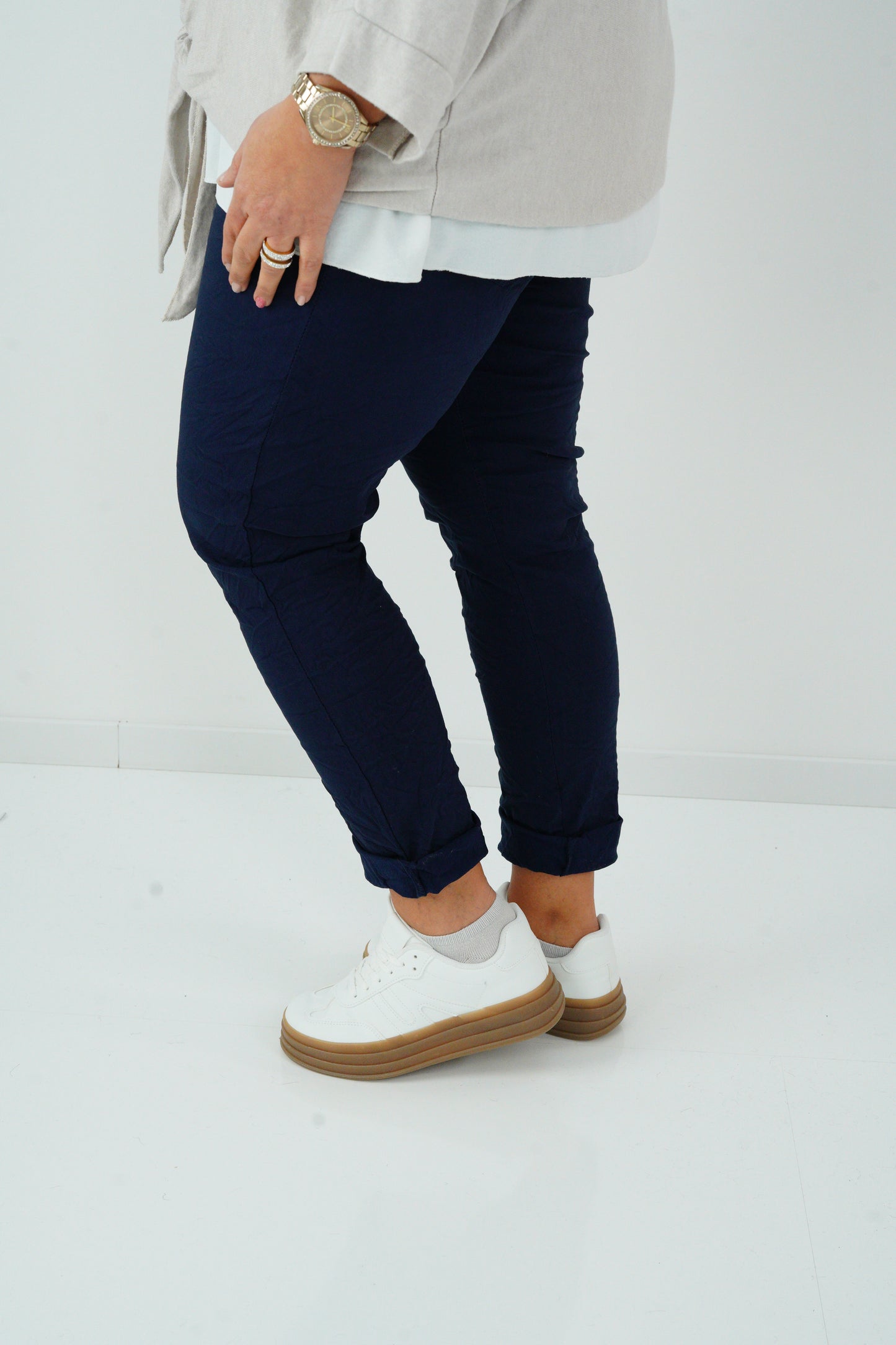 Joggpant in Marine (42-46)
