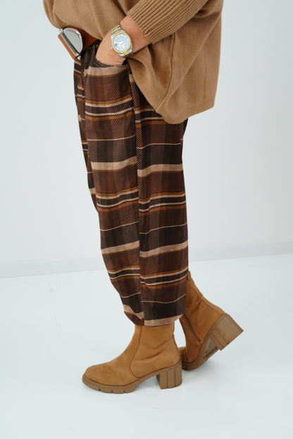 Joggpant in Schoko (38-42)