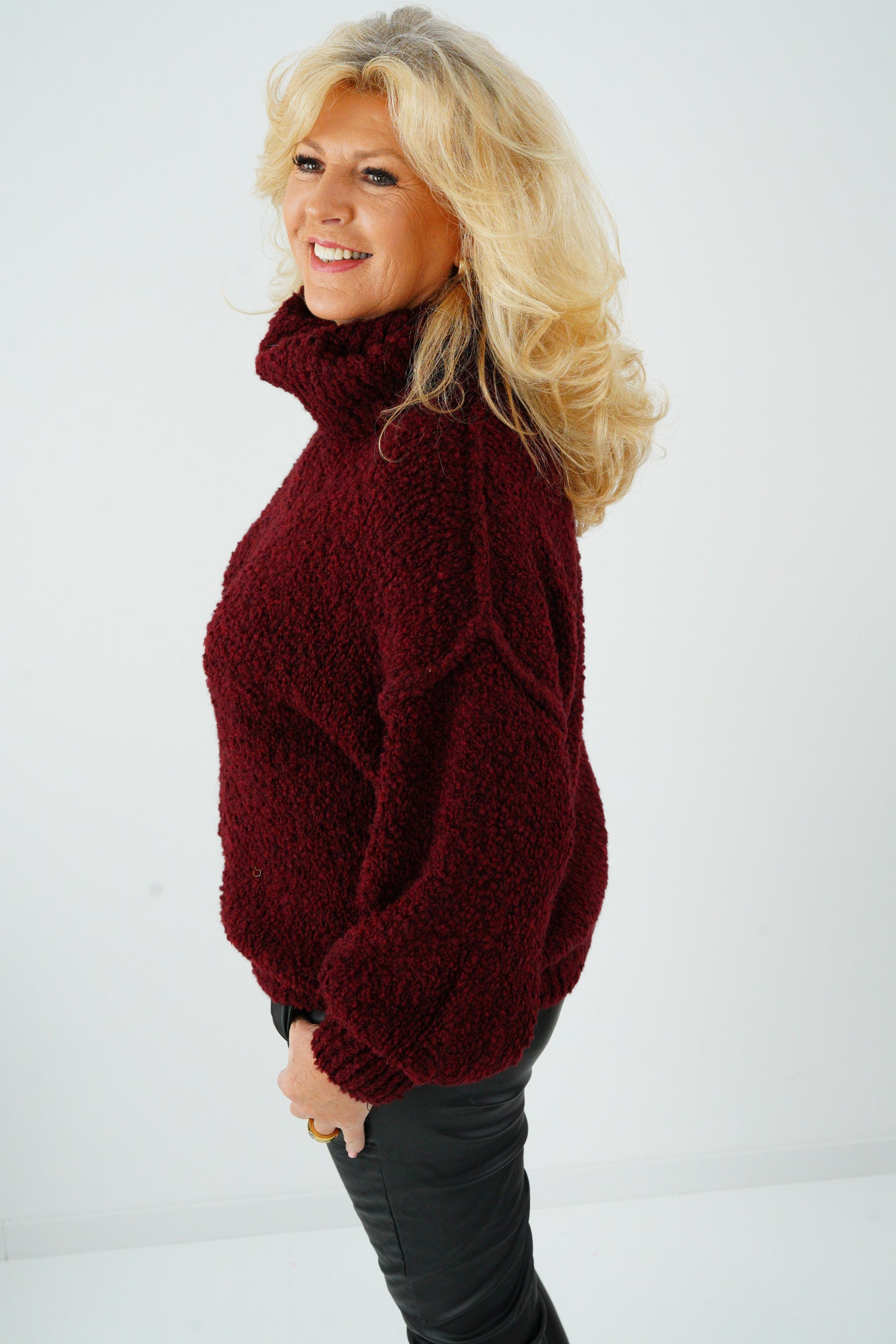Pullover in Bordeaux (38-44)