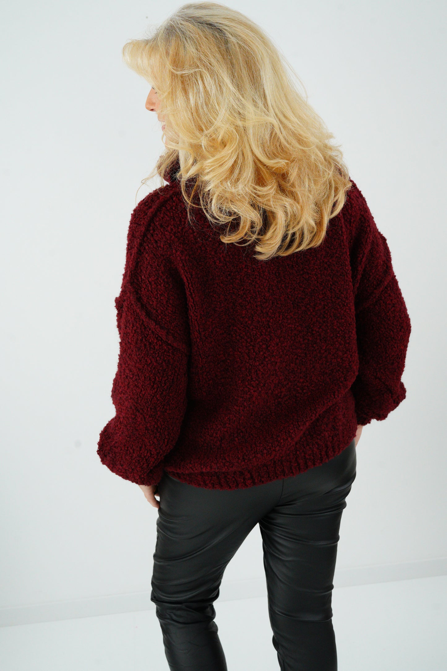 Pullover in Bordeaux (38-44)