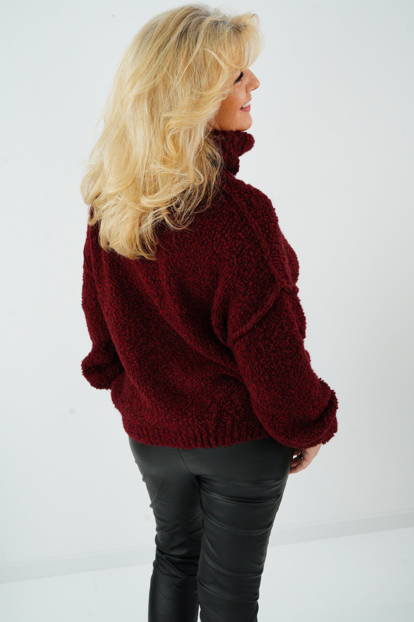 Pullover in Bordeaux (38-44)