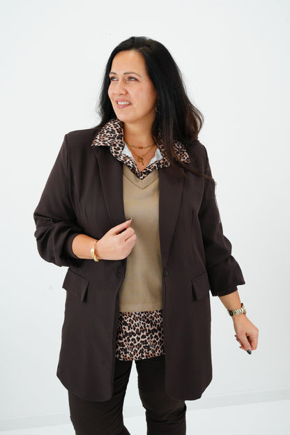 Blazer in Schoko (42-44)