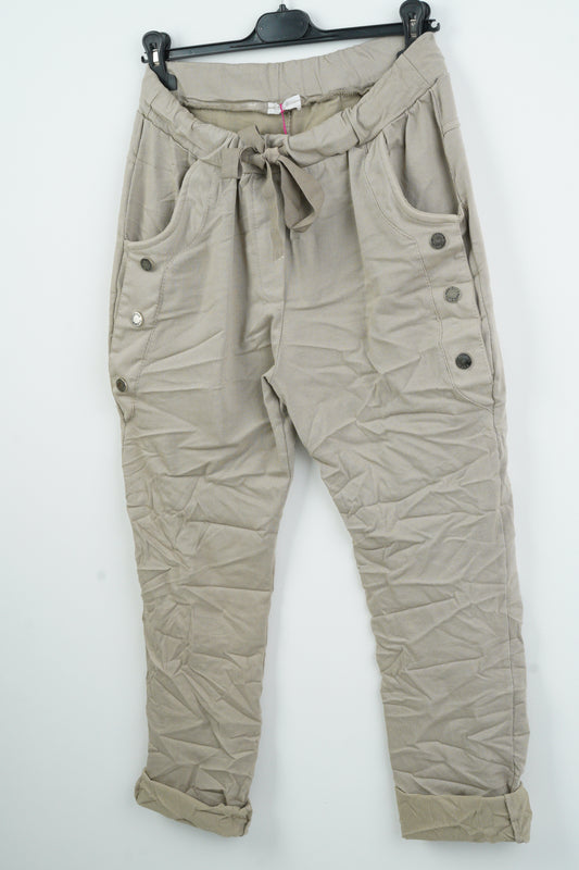 Joggpant in Taupe (40-44+)