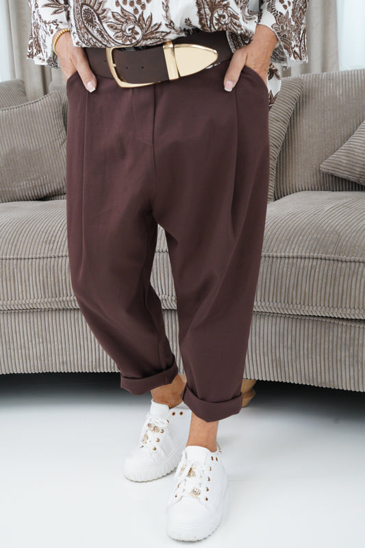 Baggy-Hose in Kakao (38-42+)