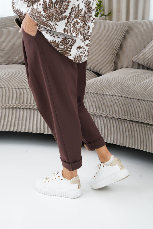 Baggy-Hose in Kakao (38-42+)