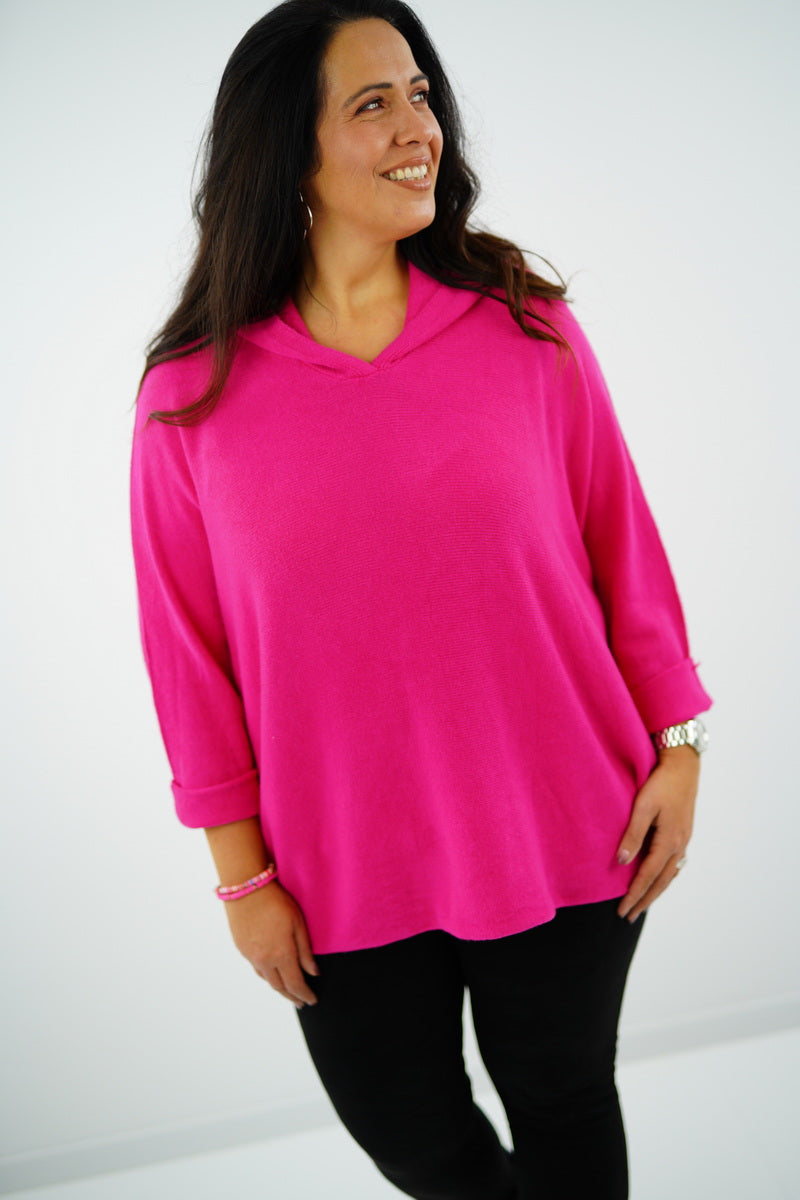 Pullover "Loredana" (42-46+) pink