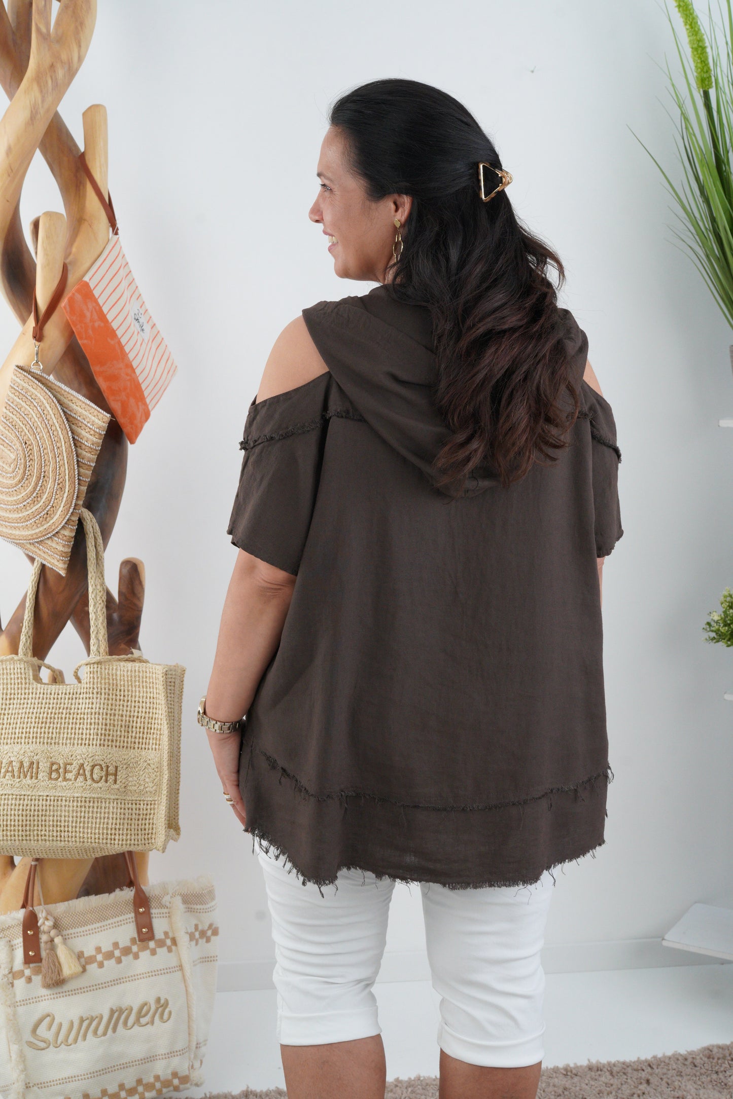 Shirt in Chocolate (40-44+)
