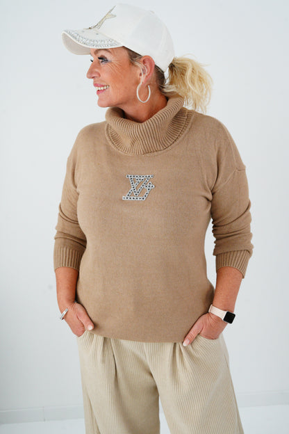 Pullover in Camel (38-42)