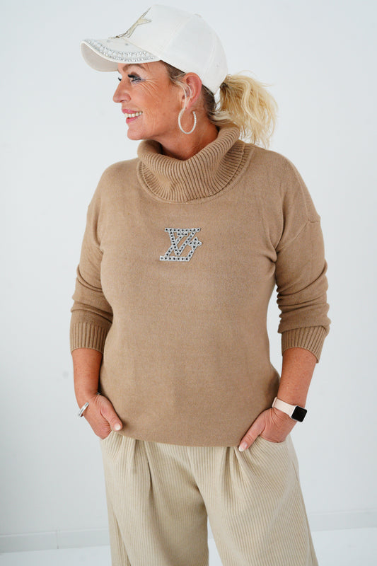 Pullover in Camel (38-42)