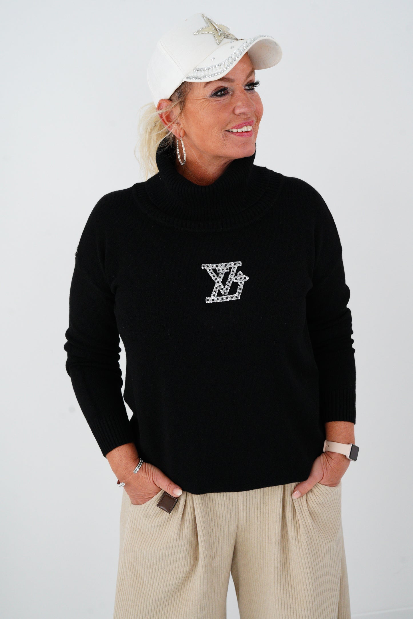 Pullover in Schwarz (38-42)