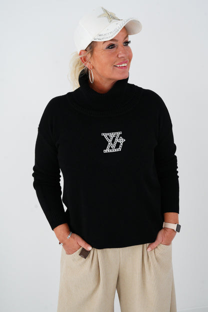 Pullover in Schwarz (38-42)