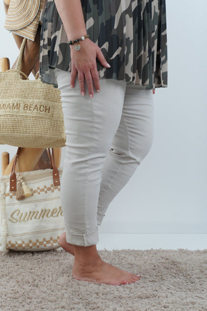Joggpant in Beige (42-46+)