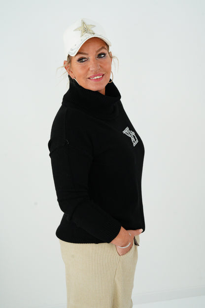 Pullover in Schwarz (38-42)